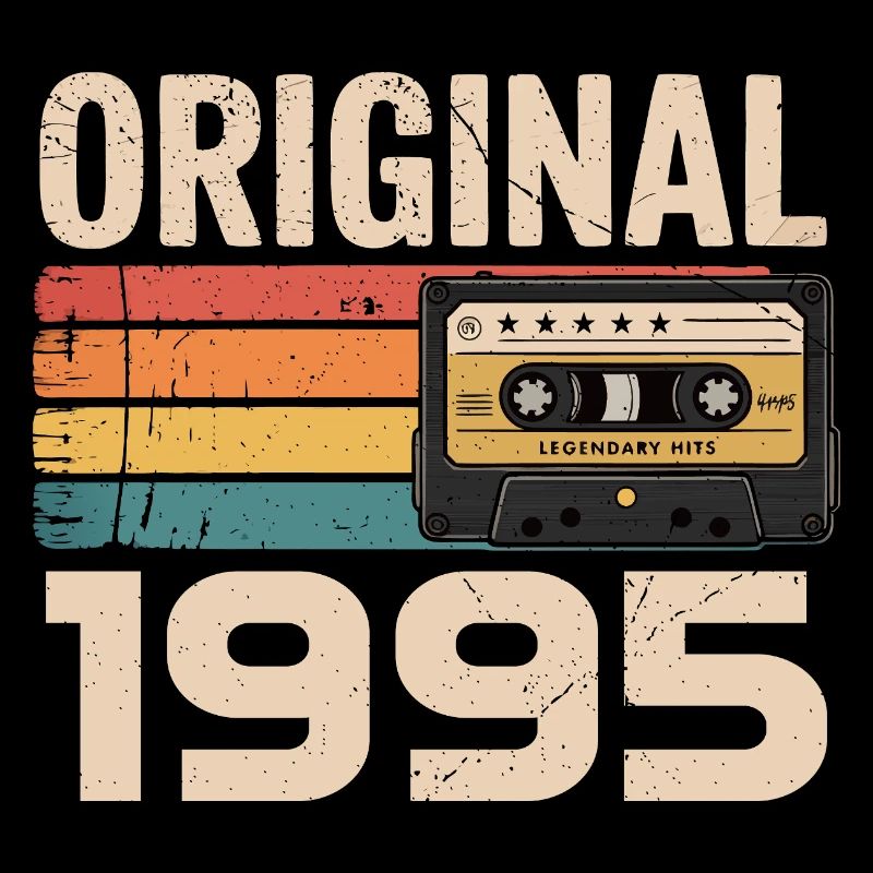 Originaler Retro-Geburtstag 1995 Vintage 1995