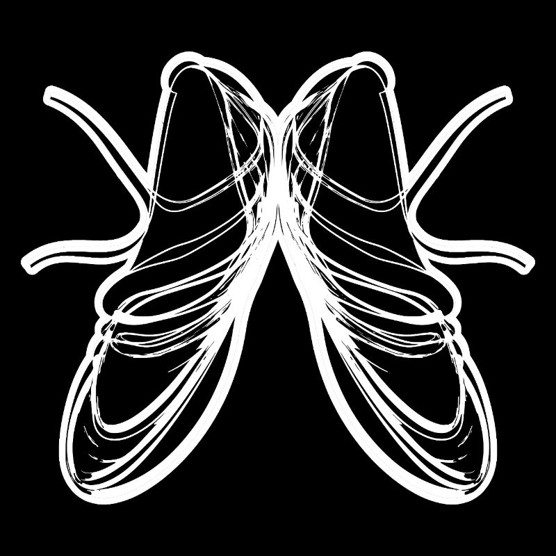 Dessin de chaussures de ballet