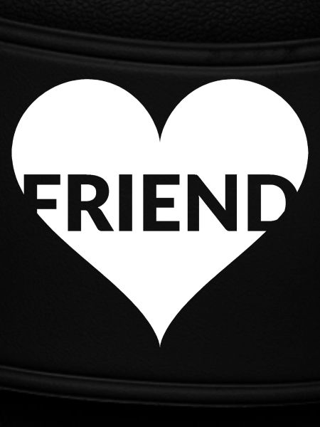 Herzfreund Typo-Herz