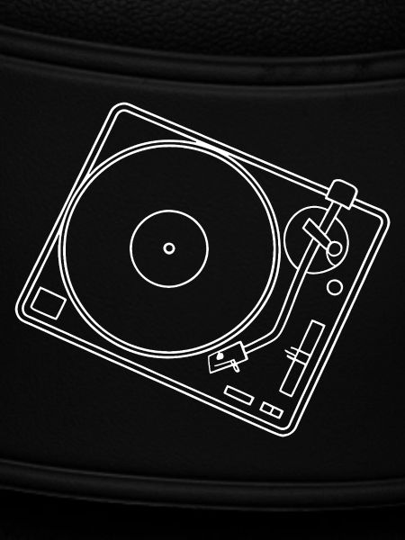 Turntable Linienkunst