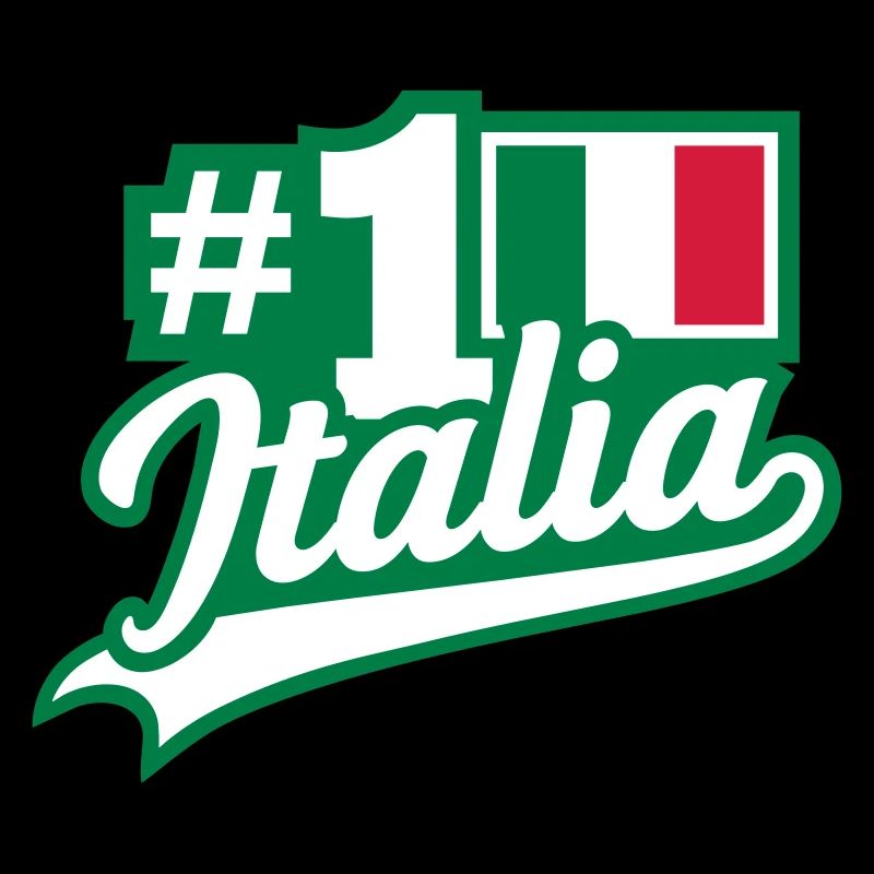 N° 1 Italia (lettrage)