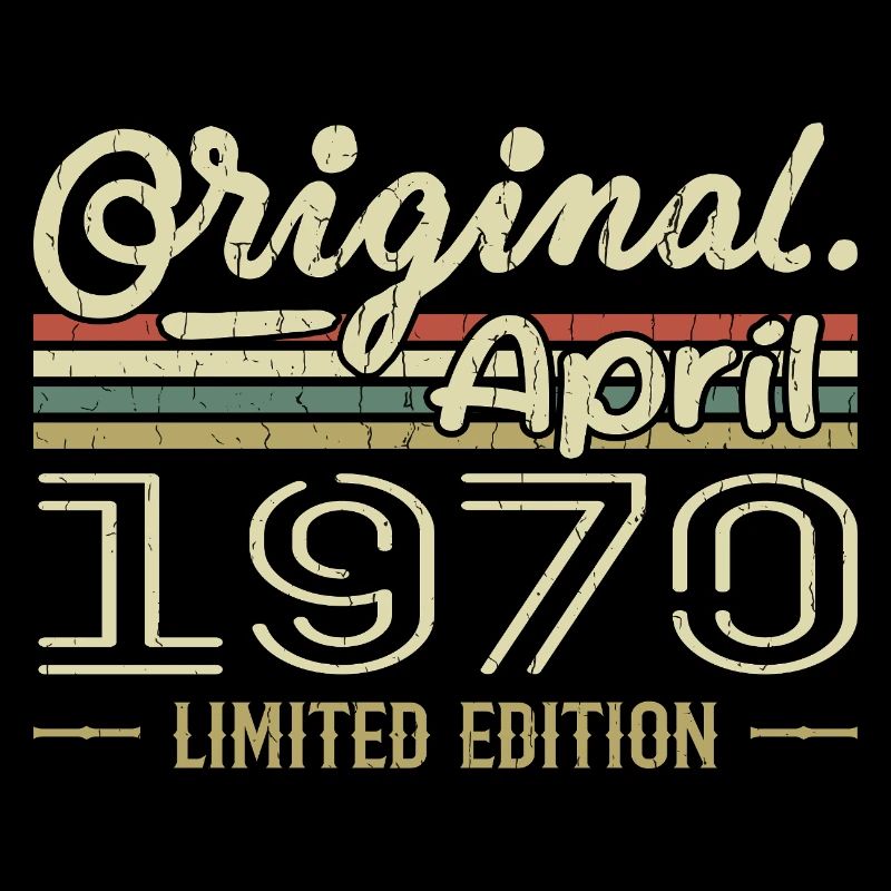 April 1970 55th Anniversary Gift April 1970