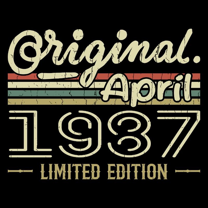 April 1987 Geschenk zum 38-jährigen Jubiläum April 1987