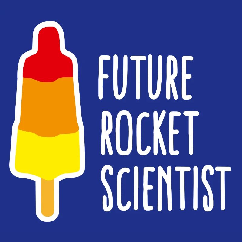 Future rocket scientist popsicle rocket graduation