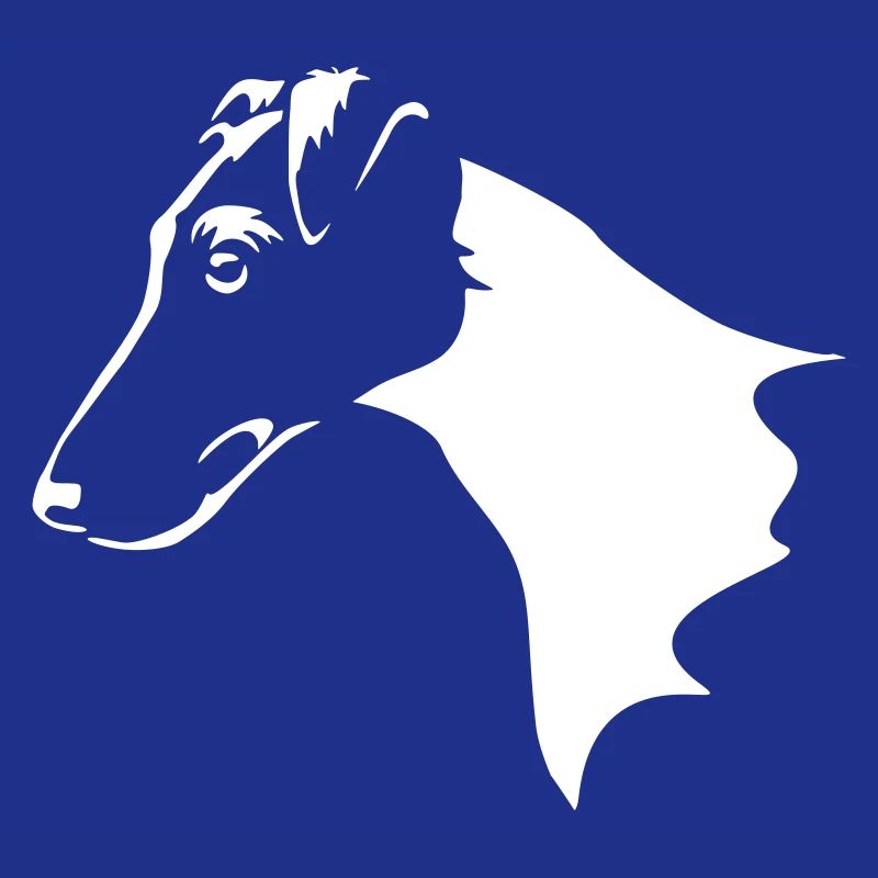 Fox Terrier Head "Black Edition"