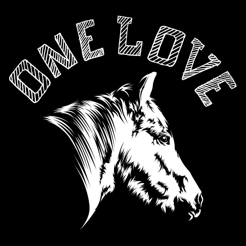 Pferd Pferde Symbol eine Liebe Freunde Grafik icon