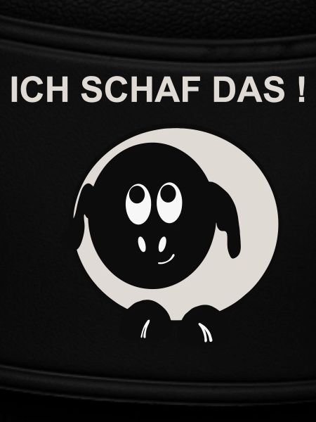 Ich schaff das Schaf Motiv