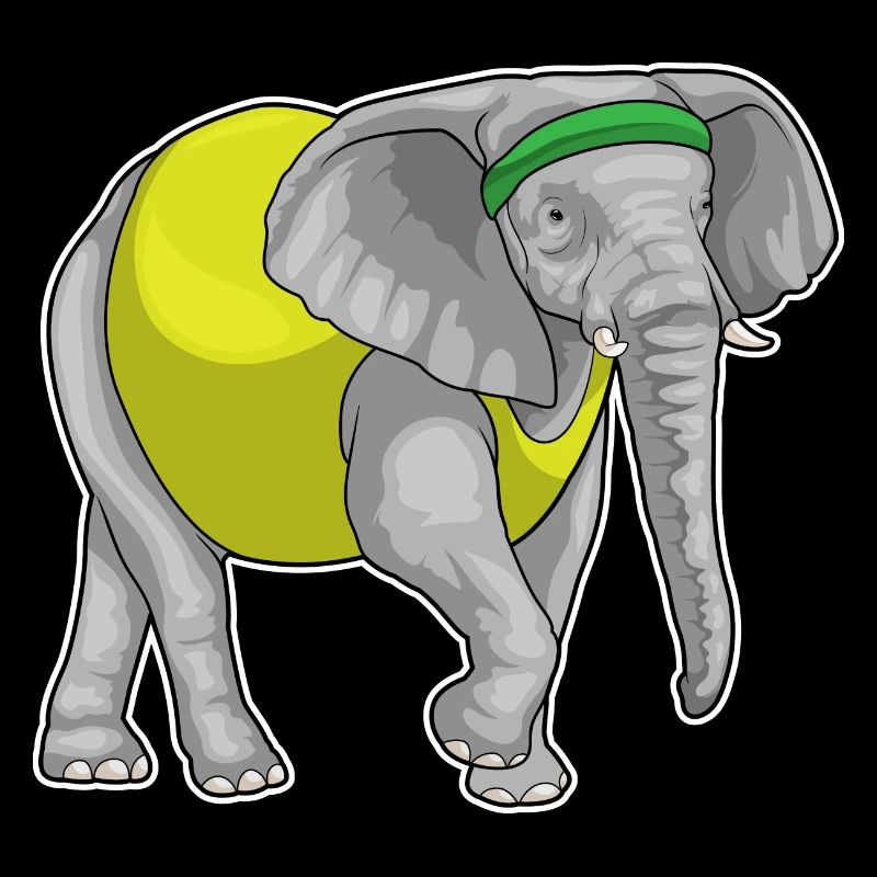 Elephant Jogger Jogging Sport