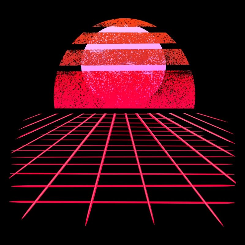 Sunset Vaporwave Retro Wave