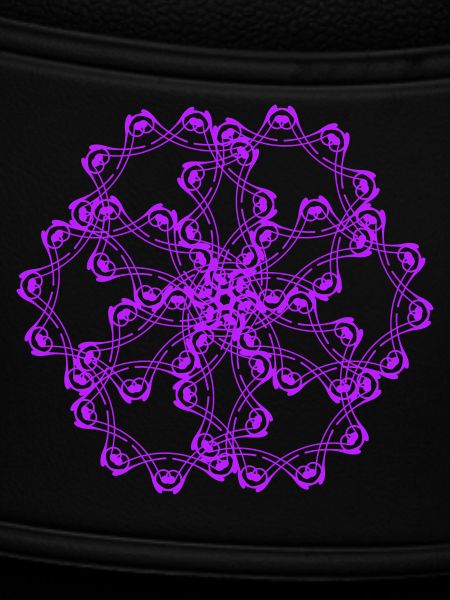 Random patterns circled