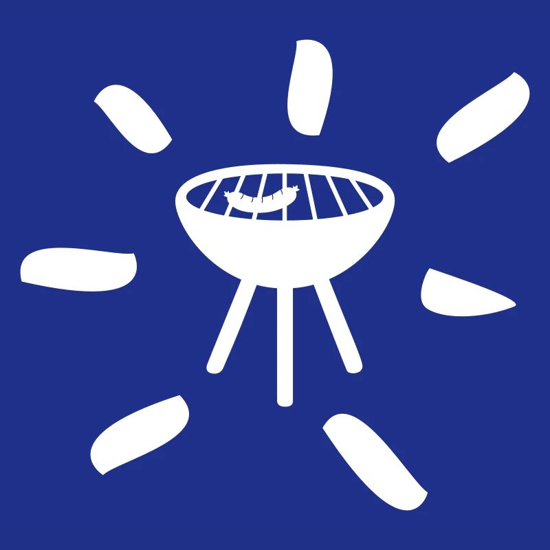 Grill Rays Grillades Chilling Camping Comic Fan