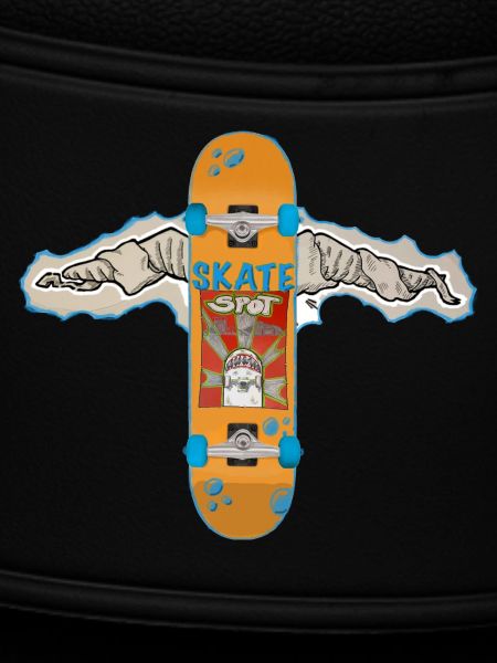 Skateboard wings
