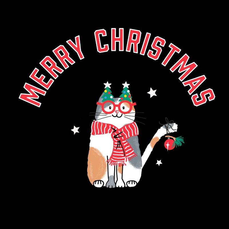 Magie de Noël des chats