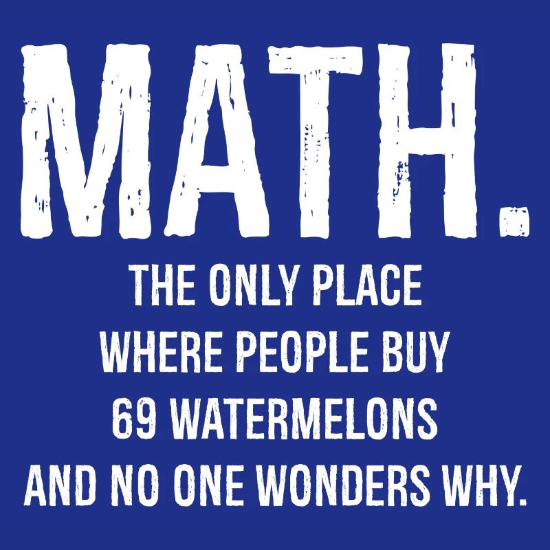 Math the only place funny