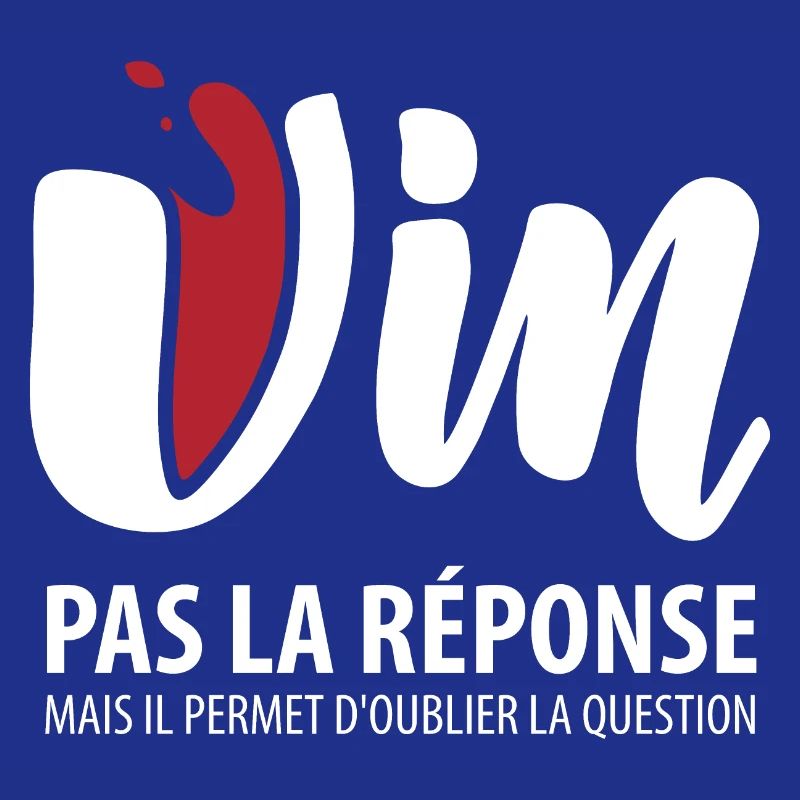 Wine not the solution (dark)