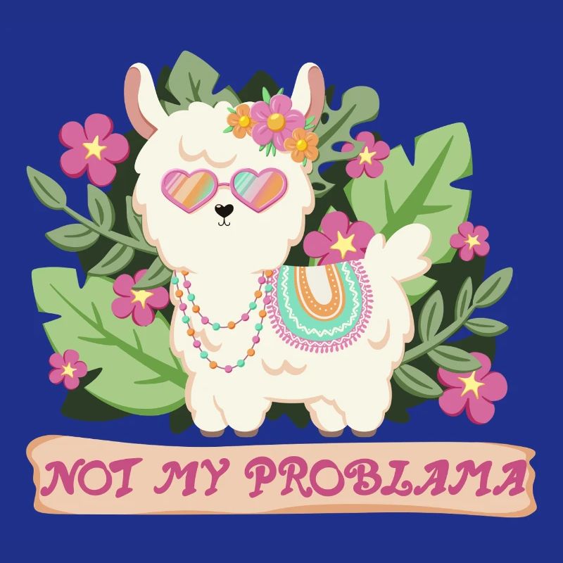 Summer Llama Alpaca - Not my problem