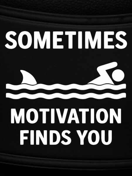 Inspirational Swimming Quote Tee