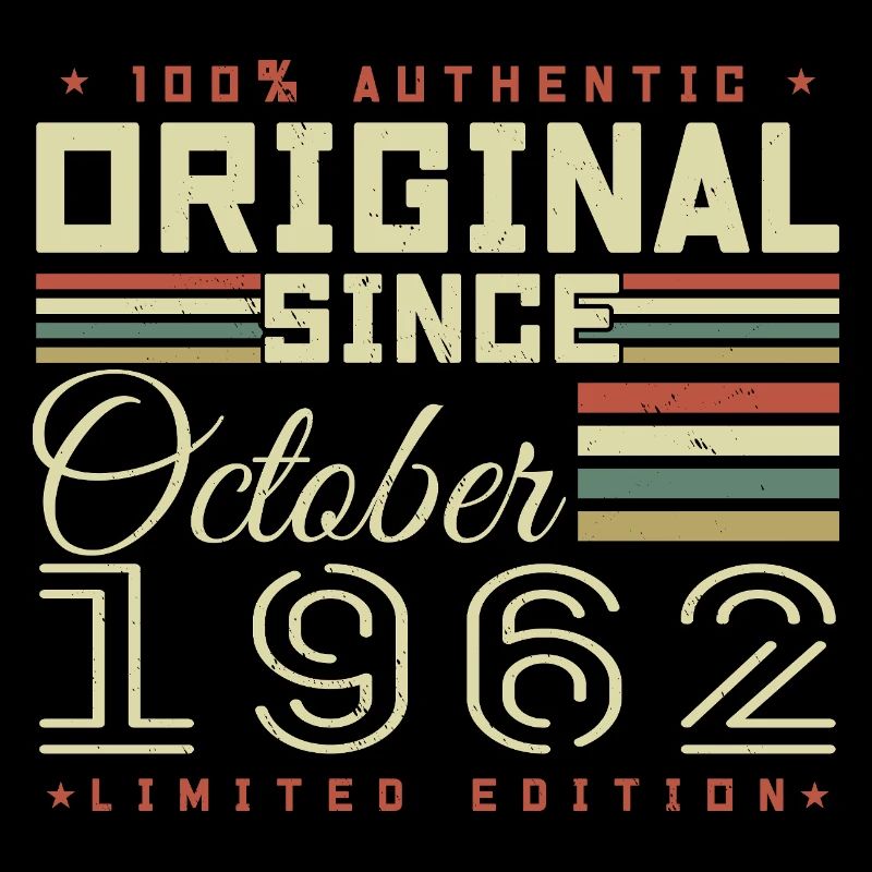 Legendary since October 1962 | October 1962