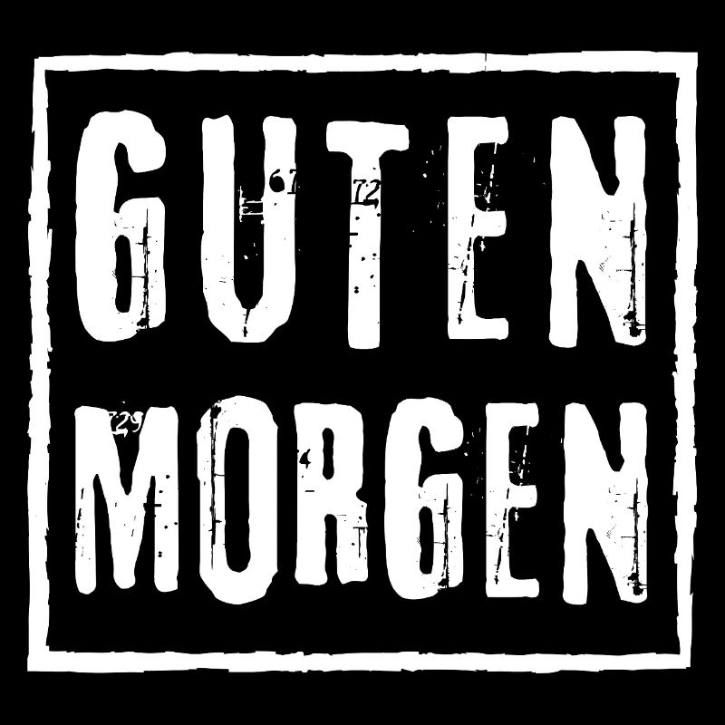 Guten Morgen Punk Rock Graffiti