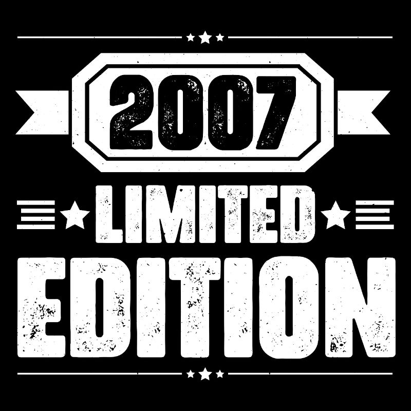 2007 Limited Edition Born in 2007, vintage design