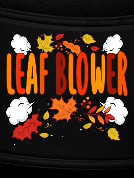 Leaf Blower Autumn Tee