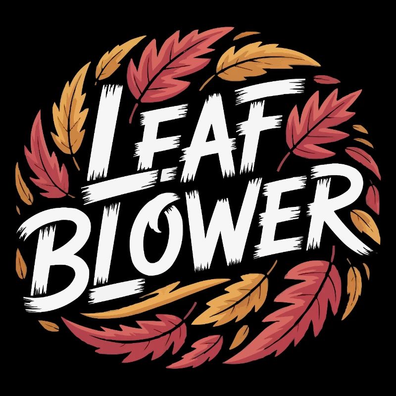 Leaf Blower Autumn Leaves