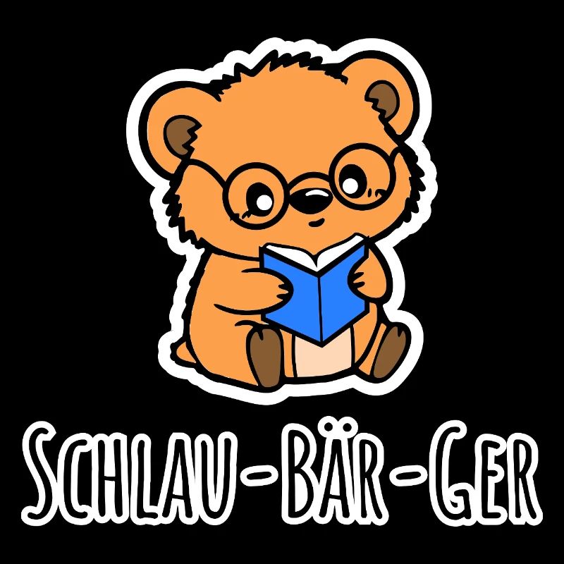 Schlau-Bär-ger ein kleiner Bären Klugscheißer