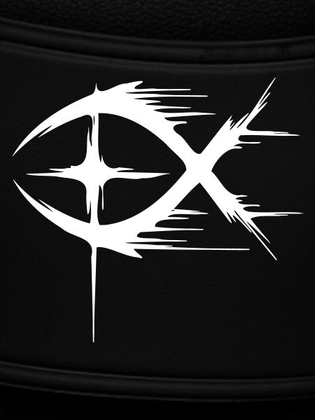 Jesus Fish+Cross Modern