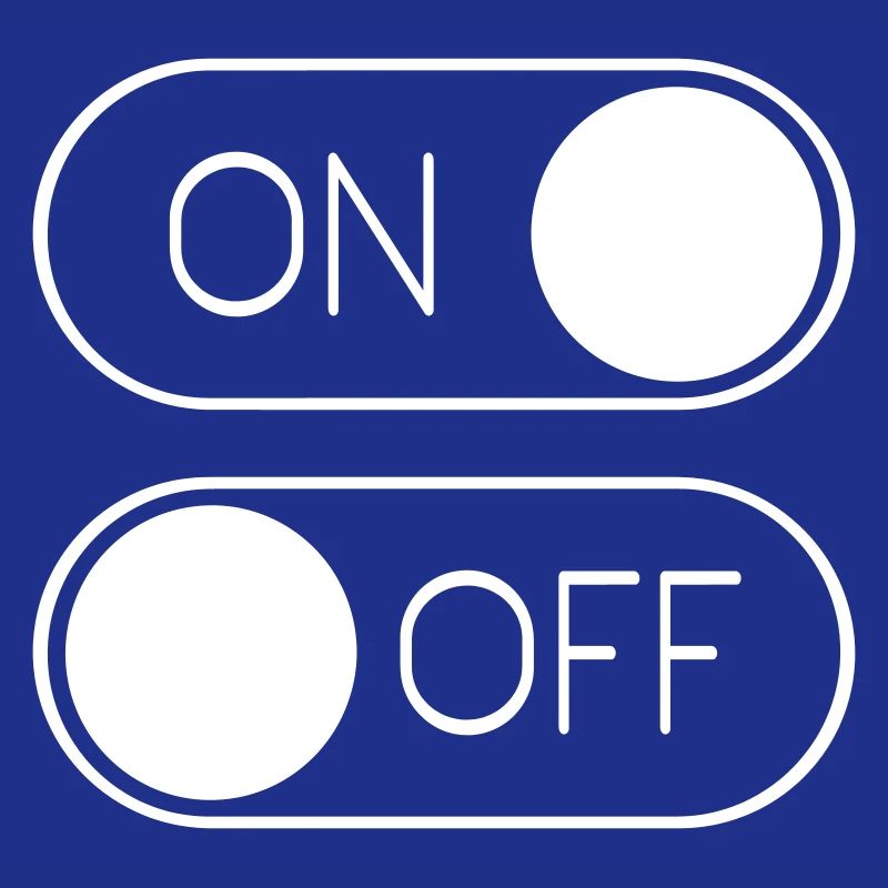 Toggle Graphic On Off Switch