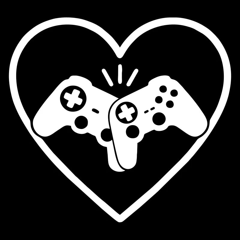 Controller Heart Gamer Love Video Games