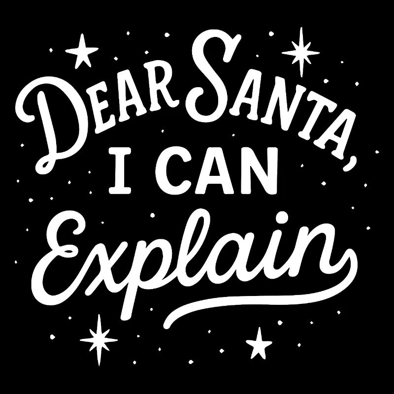 Cher Père Noël, je peux t’expliquer ce design de Noël drôle