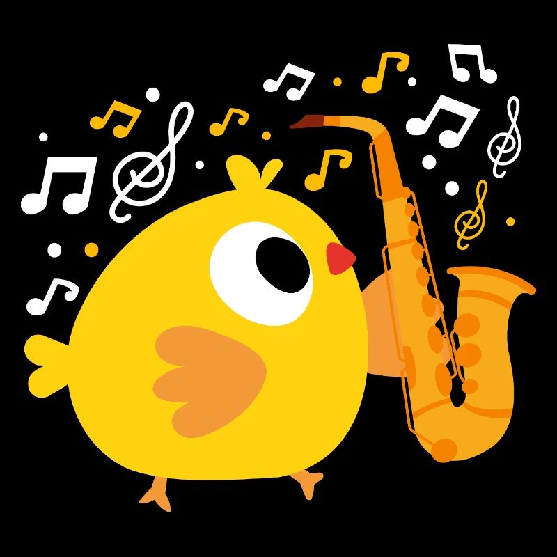Huhn Saxophon Saxophonist Huhn