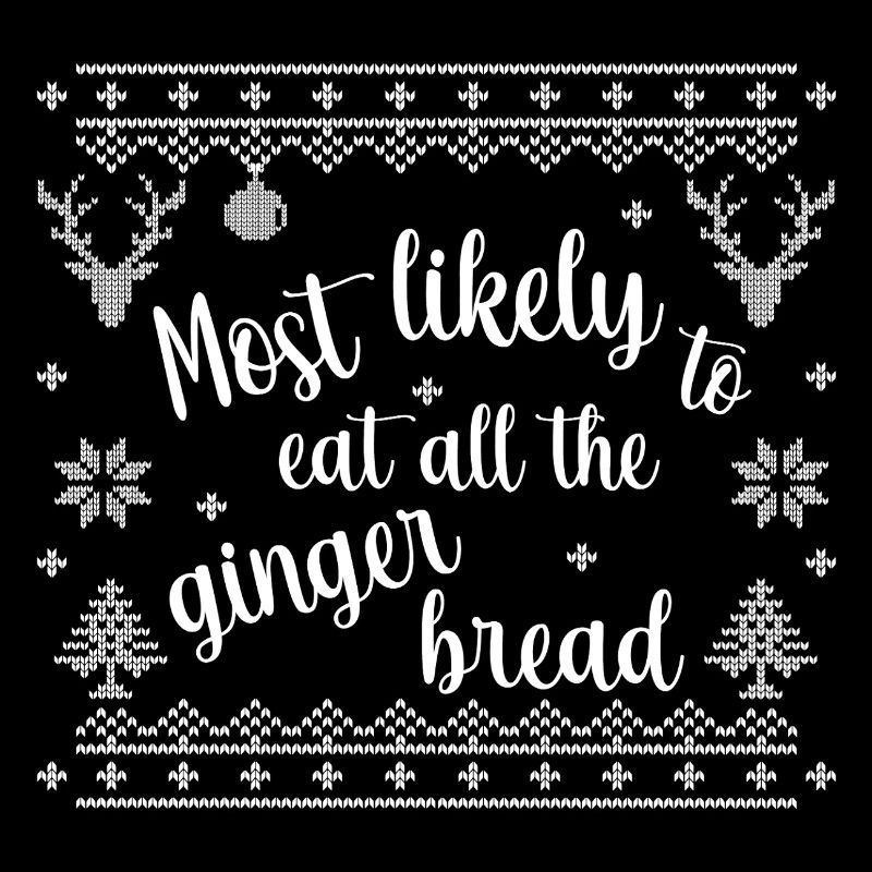 Most likely to eat all the ginger bread