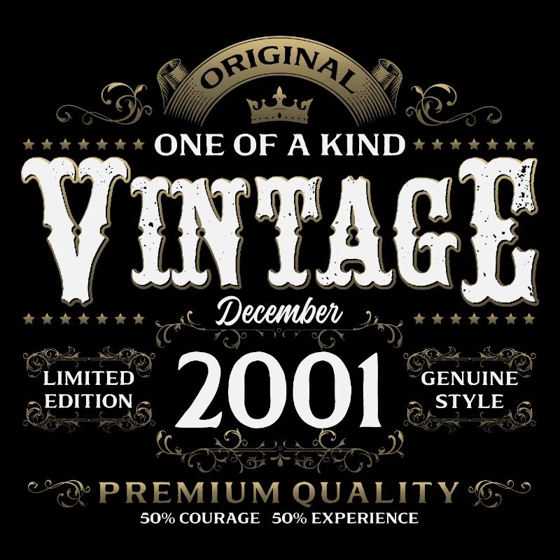 24e anniversaire Millésime Décembre 2001
