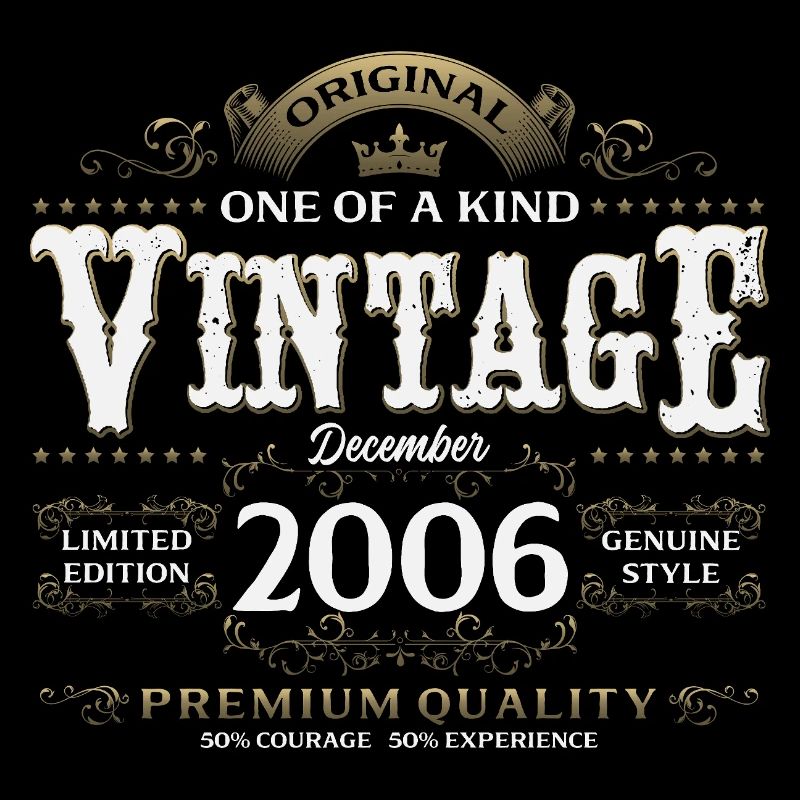 19e anniversaire Millésime de décembre 2006