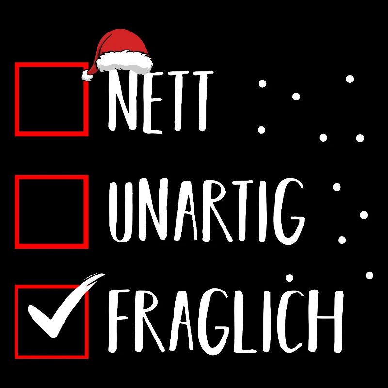 Weihnachtsmann Weihnachtszeit Unartig Weihnachts
