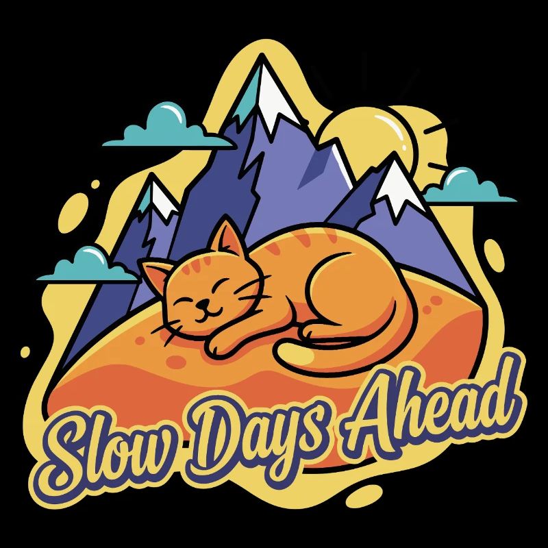 Chat endormi sur Bergen