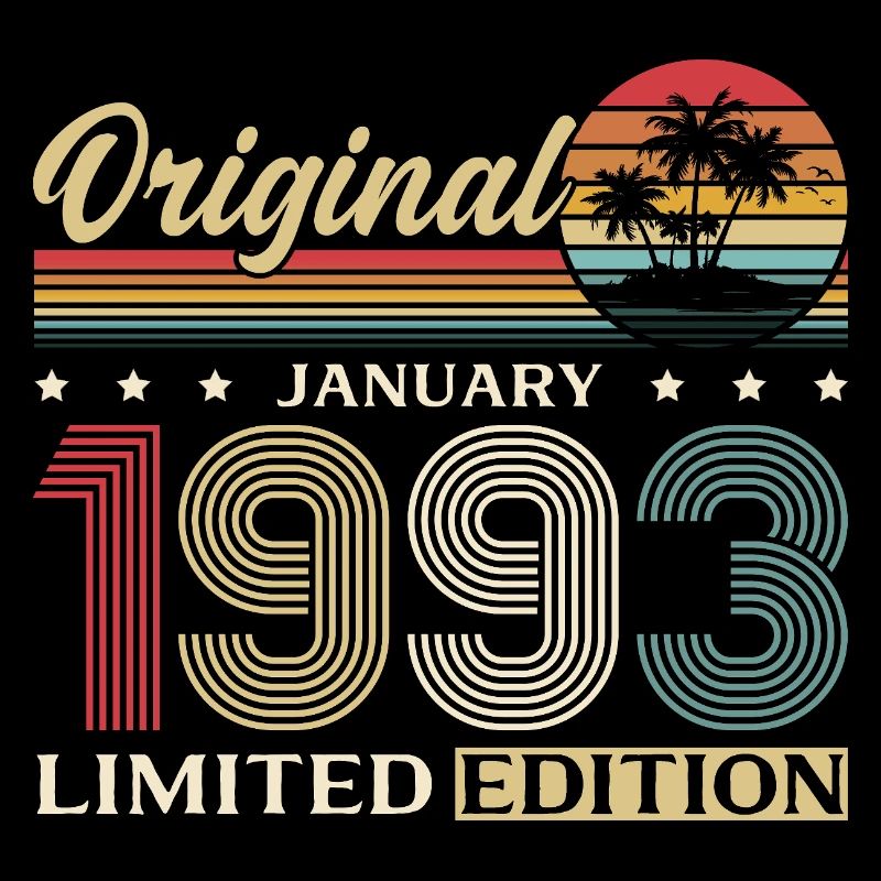 33e anniversaire Original janvier 1993