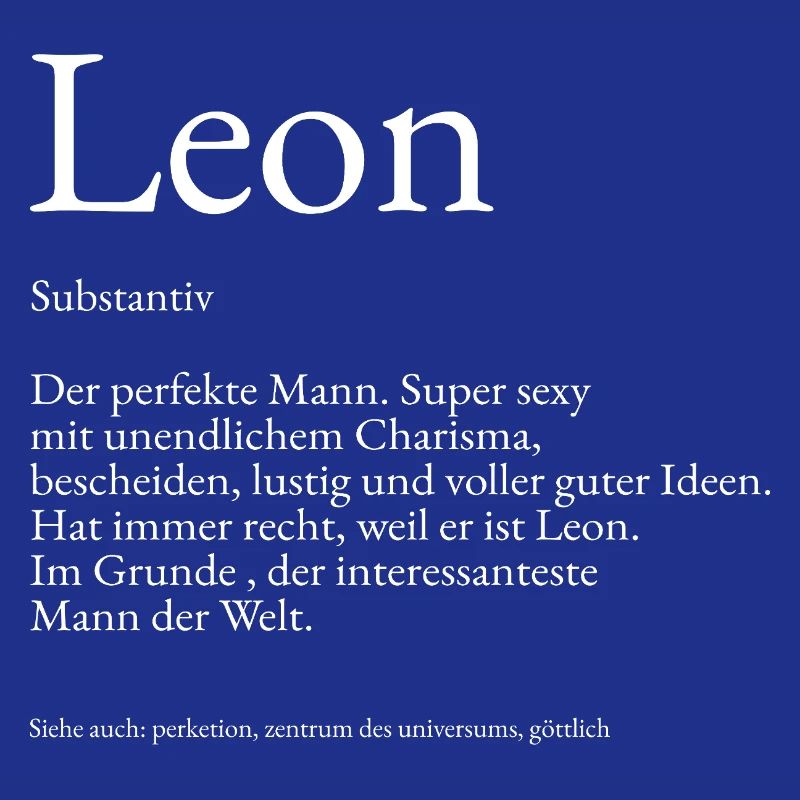 Leon Dictionary Explanation First name Lukas