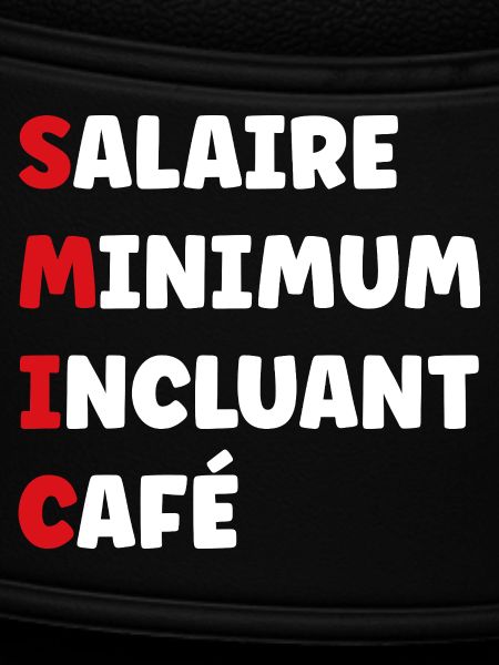 Mindestlohn einschließlich Kaffee SMIC