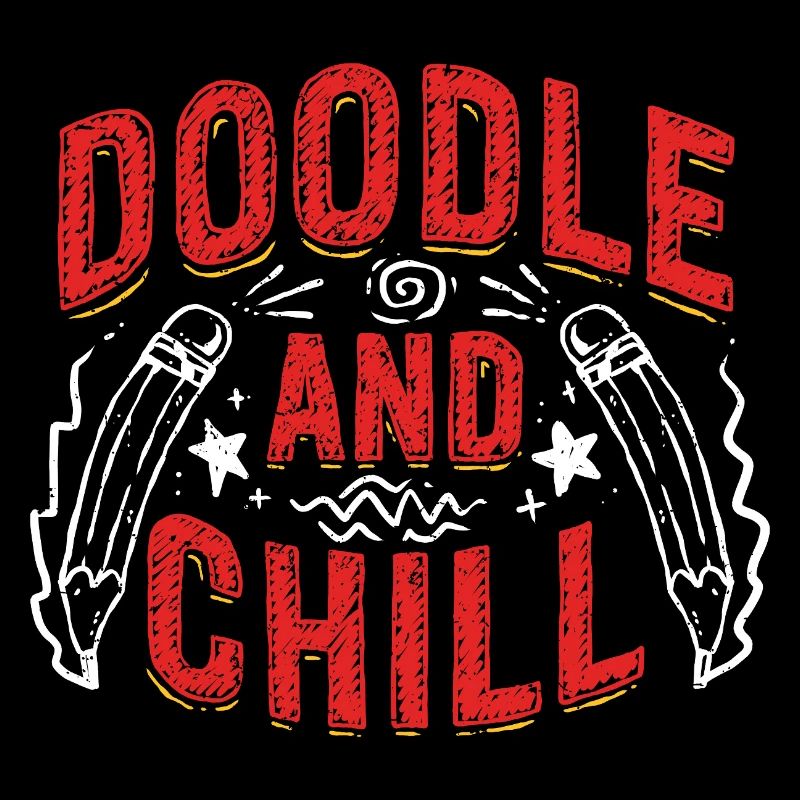 Doodle And Chill Kritzeln Zeichnung
