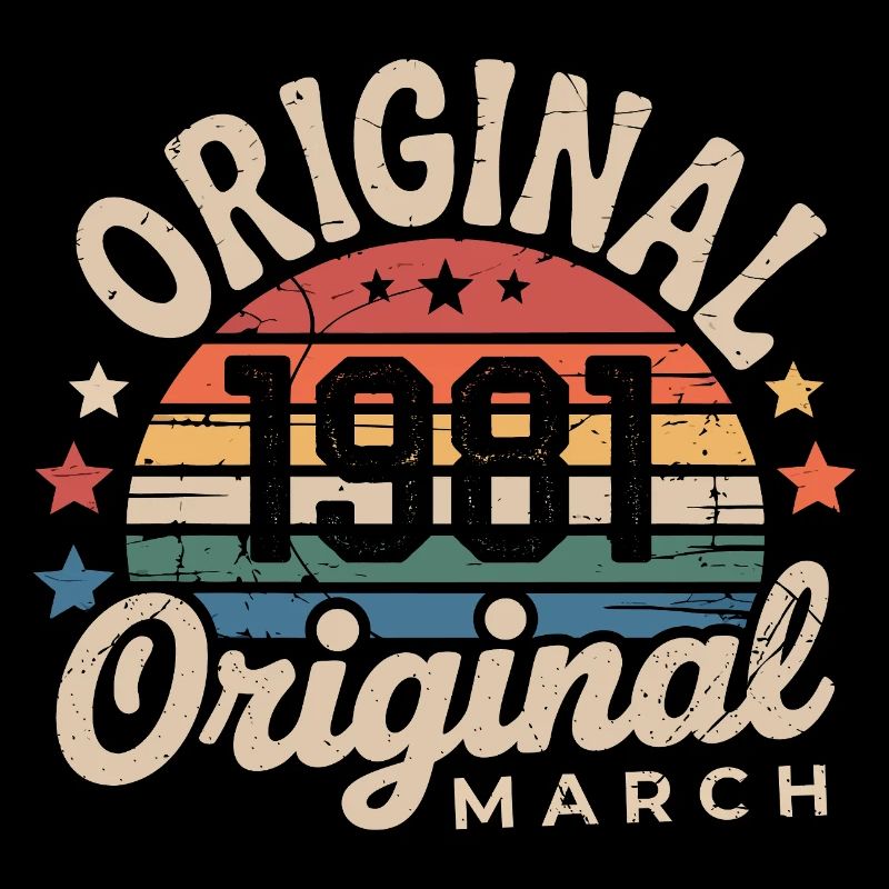 Anniversary March 1981 Limited Edition Retro March