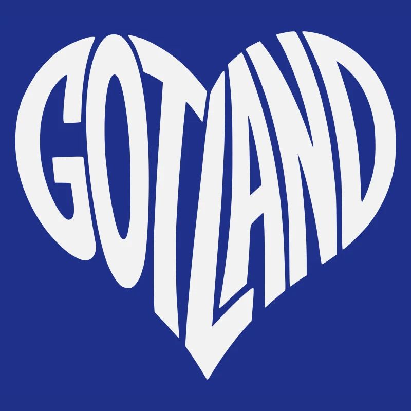 Lettrage Gotland Heart