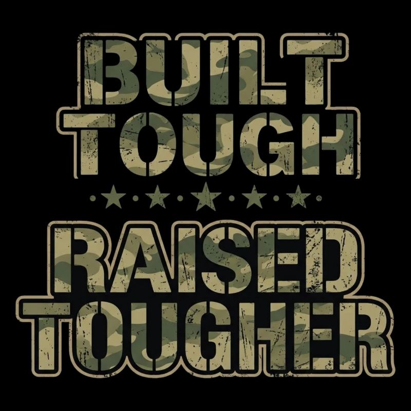 Maman d’armée construite dur élevé plus dur