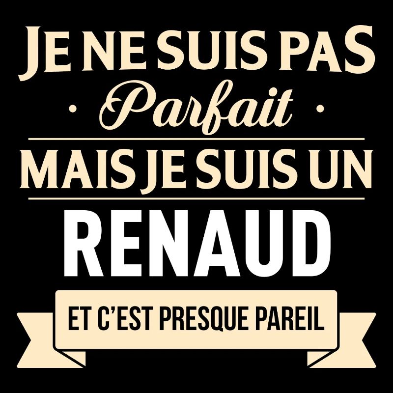 Je Ne Suis Pas Parfait Mais Je Suis Un Renaud E...