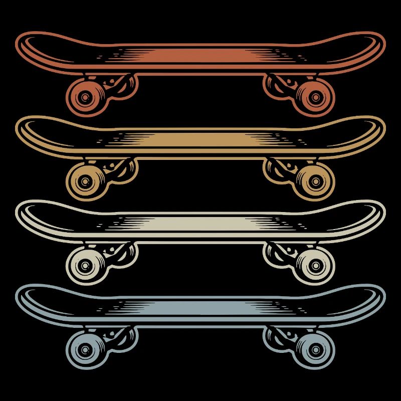 Skateboard | Skater | Skateboarder Geschenk