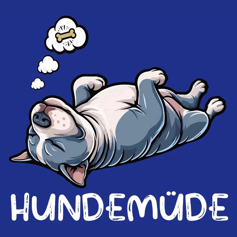 Hundemüde American Bully Bully Pit Bullybesitzer