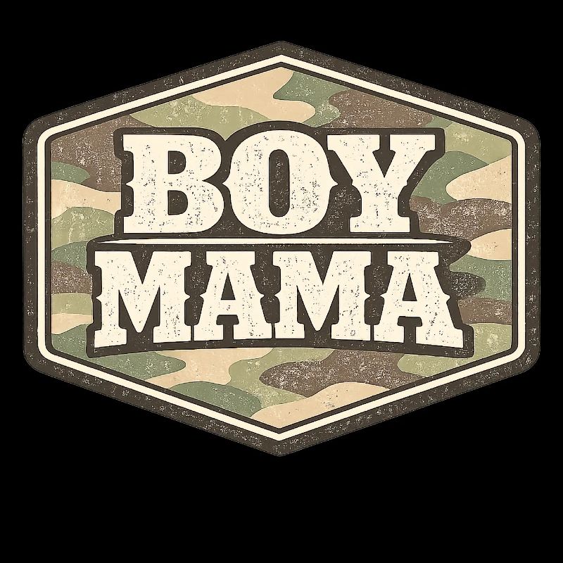 Boy Mama Camouflage | Cadeau Maman de Garçon