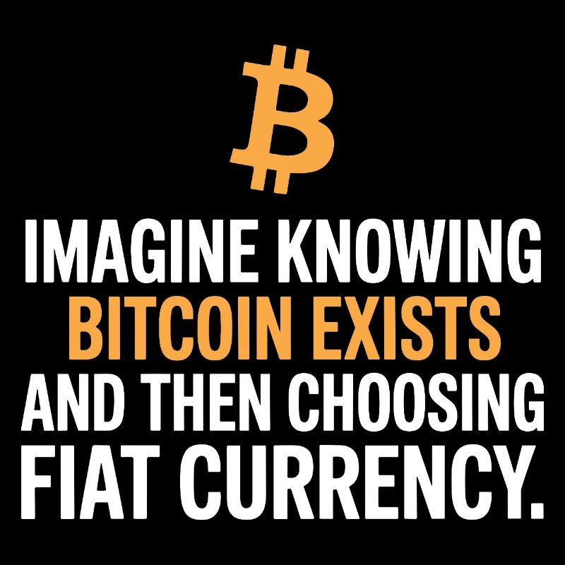 Bitcoin Imaginez savoir que Bitcoin existe crypto BTC