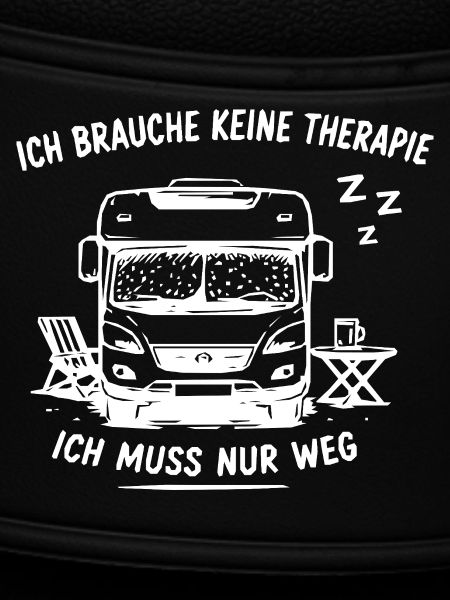 Wegfahren Zitat Camper Design